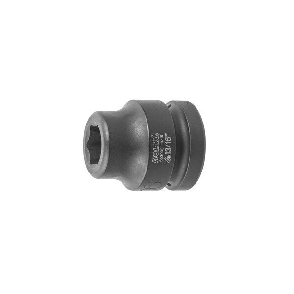 Holex Impact Socket, 1 inch Drive, 6 pt, 13/16 inch 653002 13/16 - main